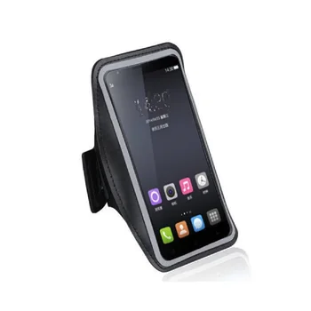 за Kyocera Android One S10 (2022) Отразяващ капак лента за ръка Wraparound Спорт - черен