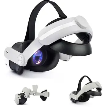 За Meta Oculus Quest 3 Регулируема каишка за глава Увеличаване на подкрепата Подобряване на комфорта-виртуален за VR аксесоари