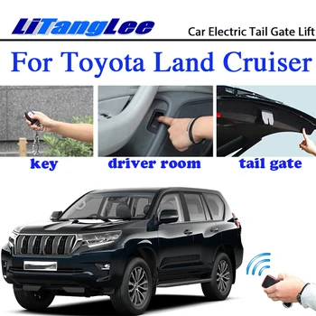 За Toyota Land Cruiser 2008 ~ 2020 Дистанционно управление Капак на багажника LiTangLee Електрическа система за подпомагане на повдигането на багажника на багажника