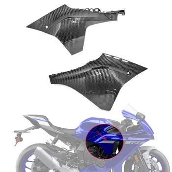 За YAMAHA YZF R1 R1M 2020 2021 2022 Мотоциклет част ABS въглеродни влакна обтекател кола тялото горната предна страна рамка капак панел обтекател