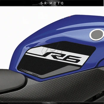 За Yamaha YZF R6 2008-2016 мотоциклет аксесоар страничен резервоар подложка защита коляното захващане матове