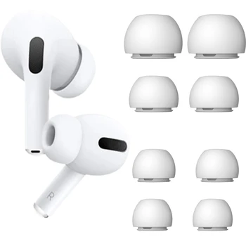 Замяна на слушалки Eartip за AirPod Pro 1/2 поколение безжична слушалка мека силиконова тапа за уши капак за намаляване на шума капачка за ухо