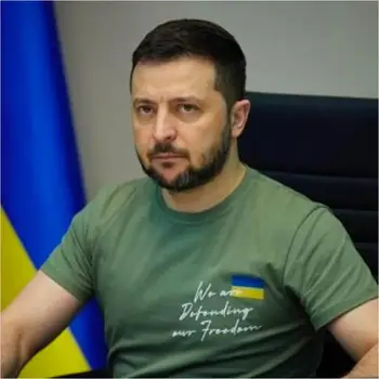 Зеленски Ние защитаваме нашата свобода тениска. Къс ръкав памук случайни Украйна флаг емблема тениска хлабав върховете плюс размер S-6XL