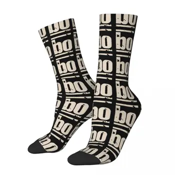 Зимни топли хип-хоп мъжки дамски чорапи Boohse Onkelz BO Пот абсорбиращи средната тръба чорапи