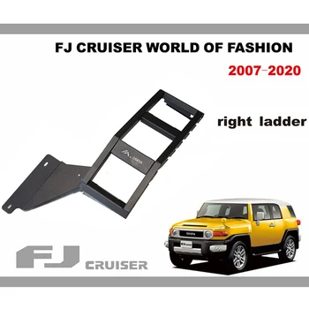  Инструменти за катерене на покрива на автомобила за Toyota FJ Cruiser Стълба на багажника Манганова стомана Задна врата Аксесоари за външна модификация