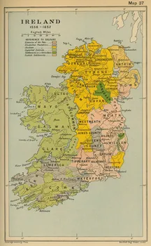 Ирландия карта плакат платно живопис стена изкуство отпечатъци картина за хол дома декор