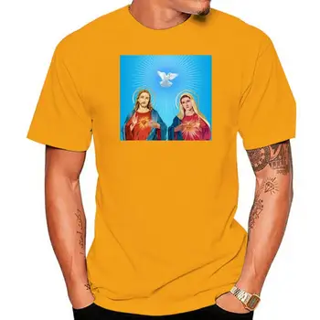 Исус Христос и тениската на Дева Мария, която хората обичат