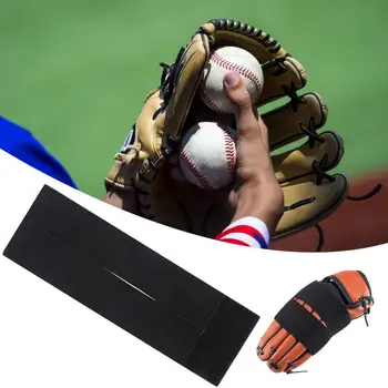  Каишка за обвиване на ръкавици Разтеглива каишка за ръкавици за софтбол За многократна употреба Полезна каишка за ръкавици Бейзболна ръкавица Лента Спортни аксесоари