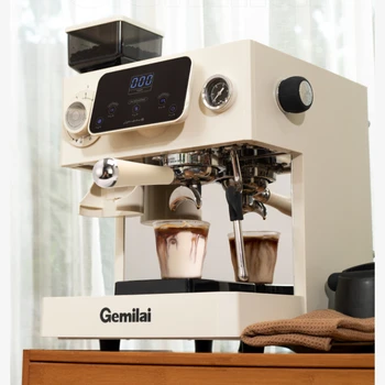 Кафемашина 220V Полуавтоматична домашна търговска машина за смилане на еспресо млечна пяна 캡슐 커피머신 maquina de café آلات لتحضير القهوة