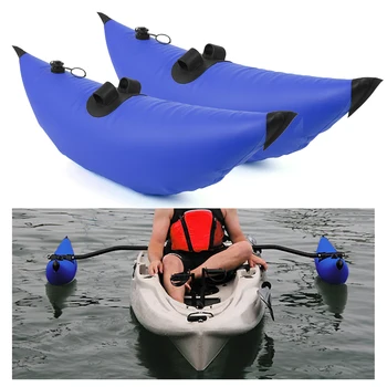 Каяк PVC надуваема Outrigger плувка с Sidekick Arms Род каяк лодка риболов Постоянна плувка стабилизатор система комплект