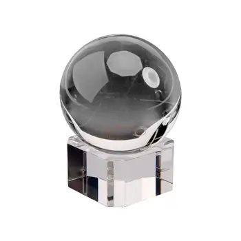 Квадратна кристална топка стойка кристална топка дисплей дисплей кристални топки Lensball сфера глобус подарък за приятели.