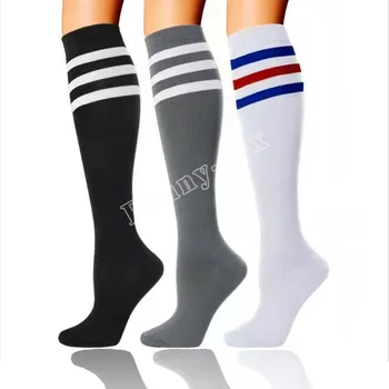Компресионни чорапи Жени Мъже Високо коляно 30MmHg Спортни чорапи Оток Диабет Разширени вени Течащ чорап Дропшипинг на едро
