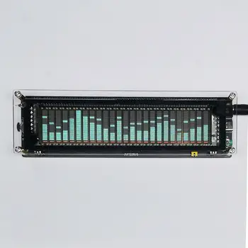 Контрол на звука VFD 25×15 Музикален аудио спектър индикатор ниво индикатор VU метър
