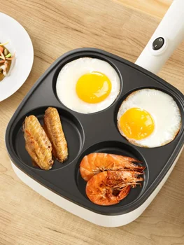  корейски стил яйце фритюрник закуска инструмент, домакинство четири дупка машина за закуска, включете в домакинството не