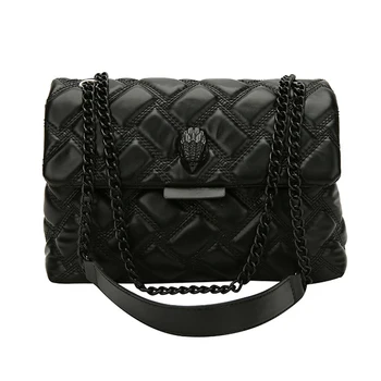 Луксозна дизайнерска чанта за рамо 2023 Нова мода Rainbow чанта Мода Ретро дамска чанта Ретро орлова глава Crossbody чанта