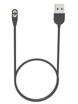 Магнитен кабел за зареждане на слушалки, резервен кабел за зареждане, гъвкав USB кабел за зарядно устройство, костен конд