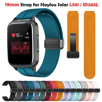 Магнитна гривна за часовник за ID216 Band ID205L силиконова маншет за ID205 каишка ID205G ID205U Willful IP68 Haylou Solar LS01