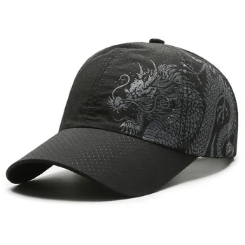 Марка риболов Дракон памук окото капачка за мъже жени Gorras Snapback шапки бейзболни шапки Casquette татко шапка на открито капачка