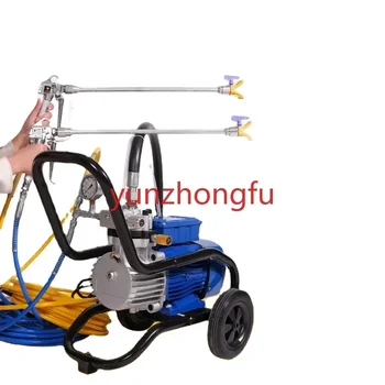  Машина за пръскане на електрически бои с високо налягане Безвъздушна пръскачка 5200W Многофункционален инструмент за боядисване Оборудване за подобряване на дома