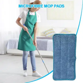 Многократна употреба моп подложка и моп главата замяна за подови мопове микрофибър Pro чисти кърпи за почистване моп кърпа микрофибър моп подложки