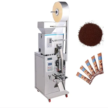 Многофункционална машина за опаковане с вертикална форма Автоматична прахообразна гранула Машини за пълнене с чай Машина за опаковане на чай за кафе