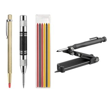  многофункционални инструменти за писане, строителен молив, инструменти за оценяване, контурен габарит, инструменти за маркиране, механичен молив от 5