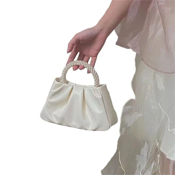 Модерна облачна чанта за кръстосано тяло елегантна вечерна чанта за модни личности