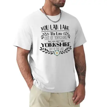 Можете да извадите момата от тениската на Йоркшир обикновена тениска аниме извънгабаритна тениска мъже черна памучна мъжка тениска