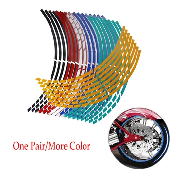 Мотоциклет кола колело гуми стикери светлоотразителни джанти за Mercedes-Benz-C-Klasse vw-GOLF bmw-3 TOYOTA-COROLLA