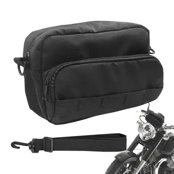Мотоциклет предна рамка за съхранение торбичка дисаги Mount мотоциклет вилица чанта многофункционални пътуване багаж мотоциклет аксесоари