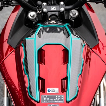 Мотоциклет резервоар протектор стикер Цялата кола въглеродни влакна защита надраскване Decal ЗА HONDA NC750X NC 750X