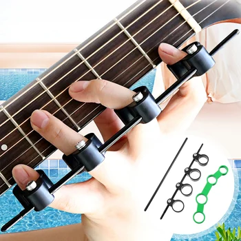 Музикален инструмент Finger Expander китара обучение Доставка Разширяване Тренажори Инструмент за начинаещи аксесоари Упражнение за ръце