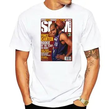 мъже Торонто T SHIRT Raptors Картър Slam Cover T Shirt Къс ръкав Отстъпка 100 % памучни тениски Top Tee Плюс размер
