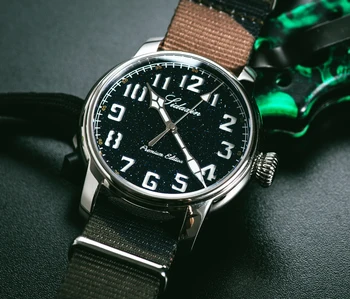 Мъжки часовник от неръждаема стомана сапфир водоустойчив бизнес случайни модни ръчен часовник за мъже BGW9 супер светлинен Vh31/Nh35