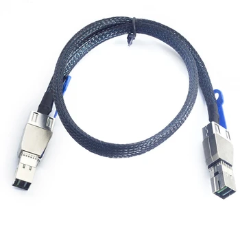 Надежден MINI SAS HD SFF-8644 към SFF-8644 сървърен адаптерен кабел без IC