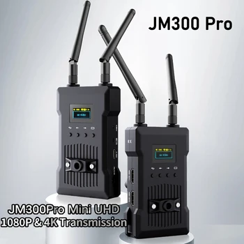 Нов JM300 Pro FORRBETDIS 4K безжична система за предаване на видео Mini UHD 1080P &4K HDMI-съвместим приемник на предавател на изображения