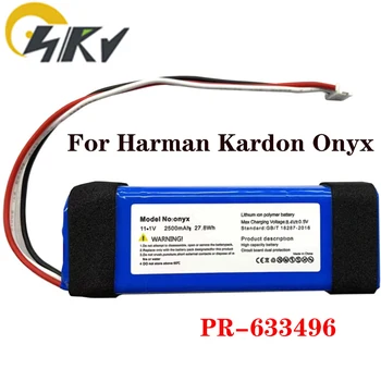 Нов PR-633496 2500mAh оникс Bluetooth високоговорител подмяна батерия за JBL Harman Kardon Onyx литиево-йонна батерия