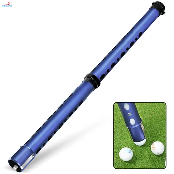 Нов голф продукт Премиум голф топка ретривър Професионален избор на топка за голф Издръжлив син алуминиева сплав тръба подвижен колектор