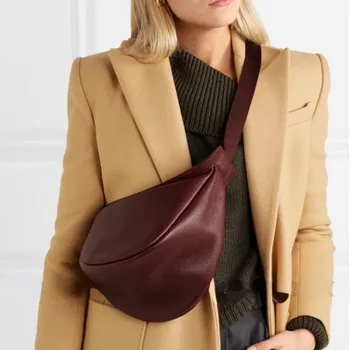 Нова мода Crossbody чанта за жени чист цвят проста чанта и чанта тенденция дами гърдите чанта случайни пътуване едно рамо чанта
