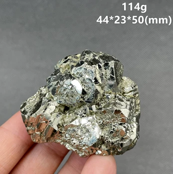 НОВО! 100% естествен лъскав перуански пирит минерален образец камъни и кристали лечебни кристали кварцови скъпоценни камъни