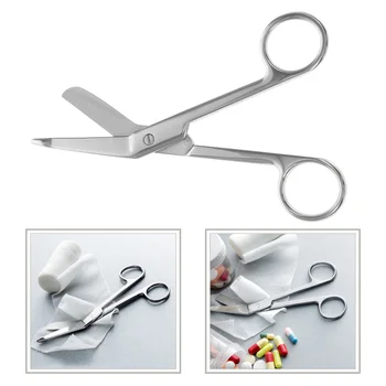 Ножица за превръзка от неръждаема стомана 14cm ножици за медицински грижи за домашна употреба