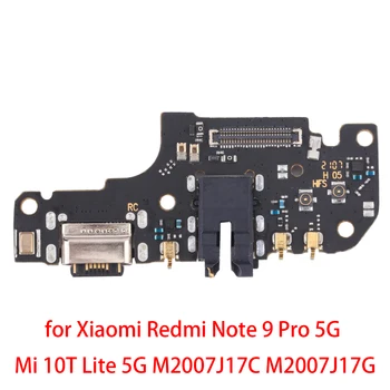 Оригинален USB порт за зареждане за Xiaomi Redmi Note 9 Pro 5G / Mi 10T Lite 5G M2007J17C M2007J17G