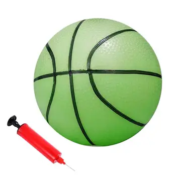 Осветена баскетболна светлина Светеща баскетболна силна хватка Glow в тъмното Баскетболни подскачащи топки за деца начинаещи