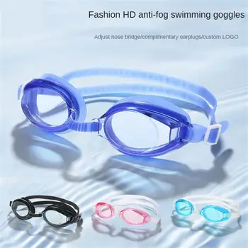 Очила за плуване Очила за плуване за възрастни Силиконови очила против мъгла Очила за плуване с висока разделителна способност Очила за гмуркане Очила за плуване