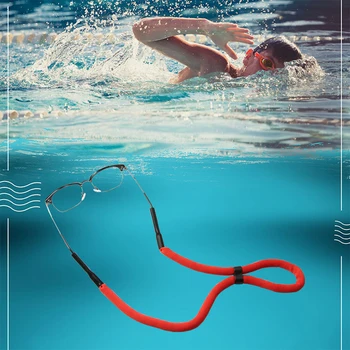 Очила за плуване Фиксатор Плътен цвят Регулируем гъвкав сърф Keeper