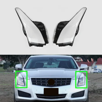 Подходящ за Cadillac ATS 2013-2018 Прозрачен фар капак обектив лампа сянка