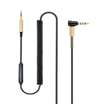 позлатен 3.5mm кабел съвместим за Studio3 SOLO2 Major1 2 3 Слушалки проводници за различни устройства