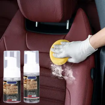  Почистване на интериора на автомобила Пяна Решение за почистване на килими за автомобили Интериор Универсален почистващ препарат за кожа за интериор на автомобил с UV защита за