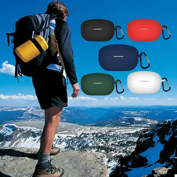 Прахоустойчив калъф за слушалки Силиконова обвивка за слушалки за WF-1000XM5 Калъф за слушалки за пътуване Мек протектор за слушалки