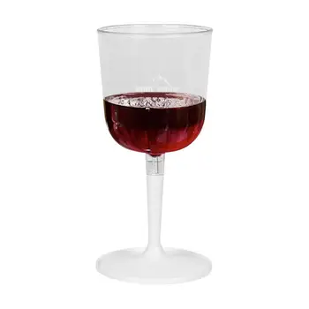 Преносима чаша за вино Нечуплива чаша за пикник за вино Подвижни трайни чаши за червено вино за пътуване на открито и къмпинг